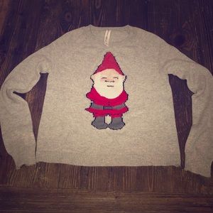 Gray Gnome sweater XS